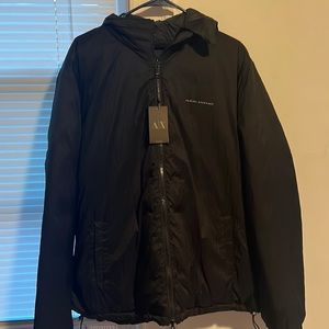 Armani Exchange Black Winter Jacket